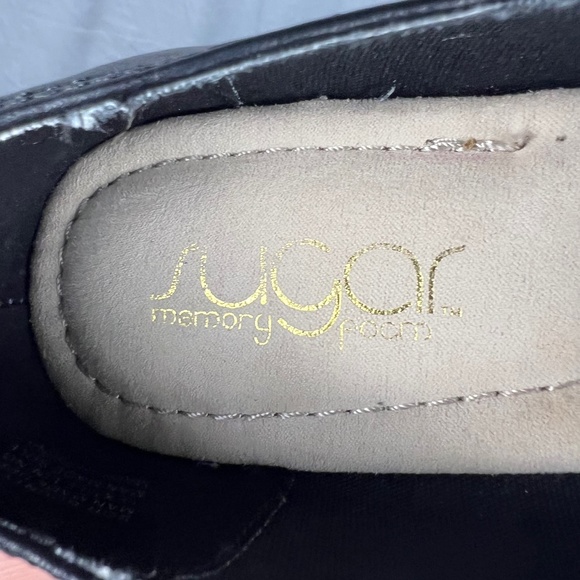 Sugar Girls Bow Tie BallerinaLeather Memory Foam Flats SZ 6 : NWOT - Picture 7 of 7